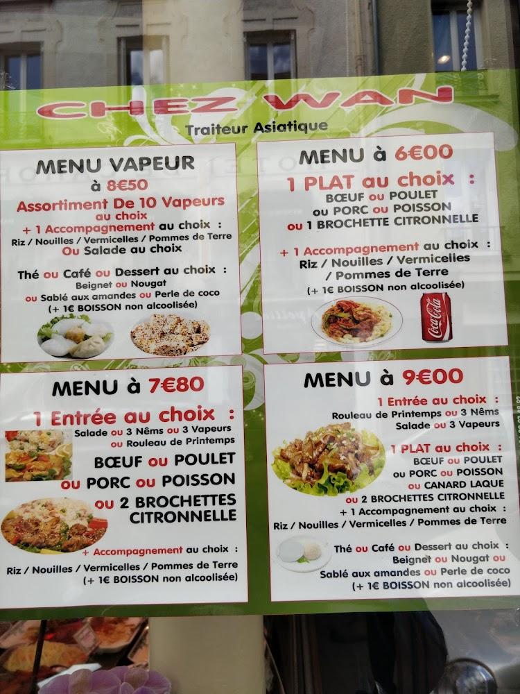 Chez Wan - Menu Image 1